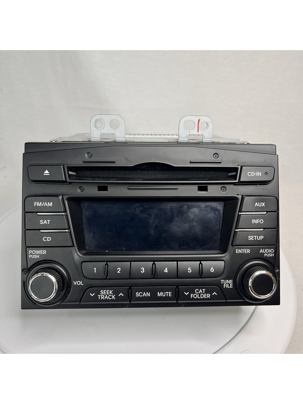 KIA OPTIMA AM FM CD PLAYER RADIO RECEIVER 2012, 13, 14 OEM 96170-2T651CA Used